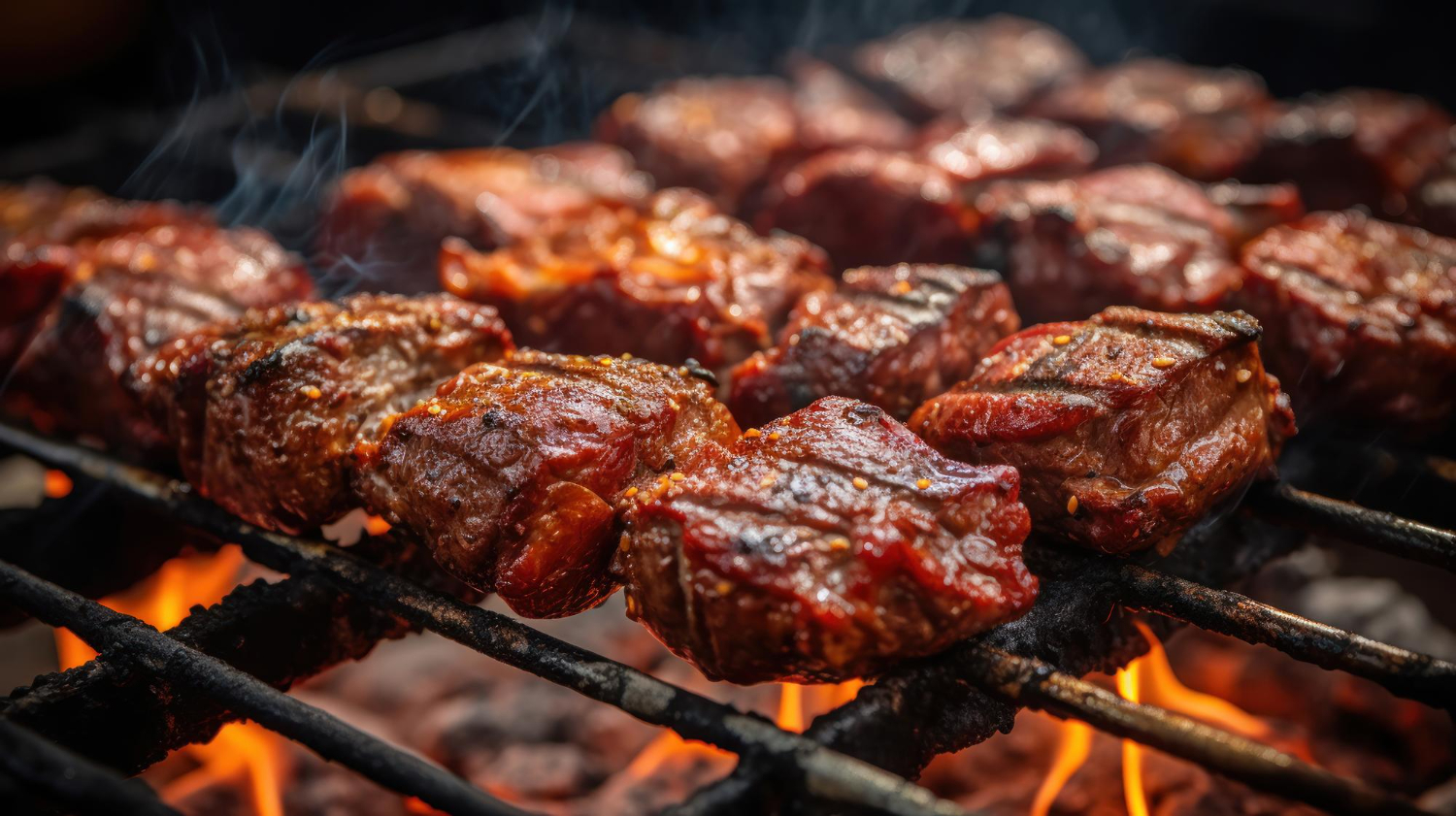 meat skewers